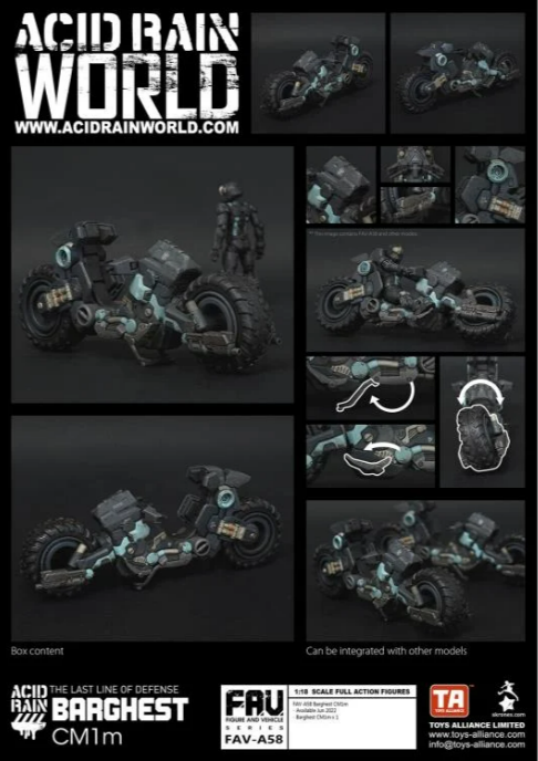 Toys Alliance: Acid Rain - FAV-A58 Barghest CM1m Vehicle