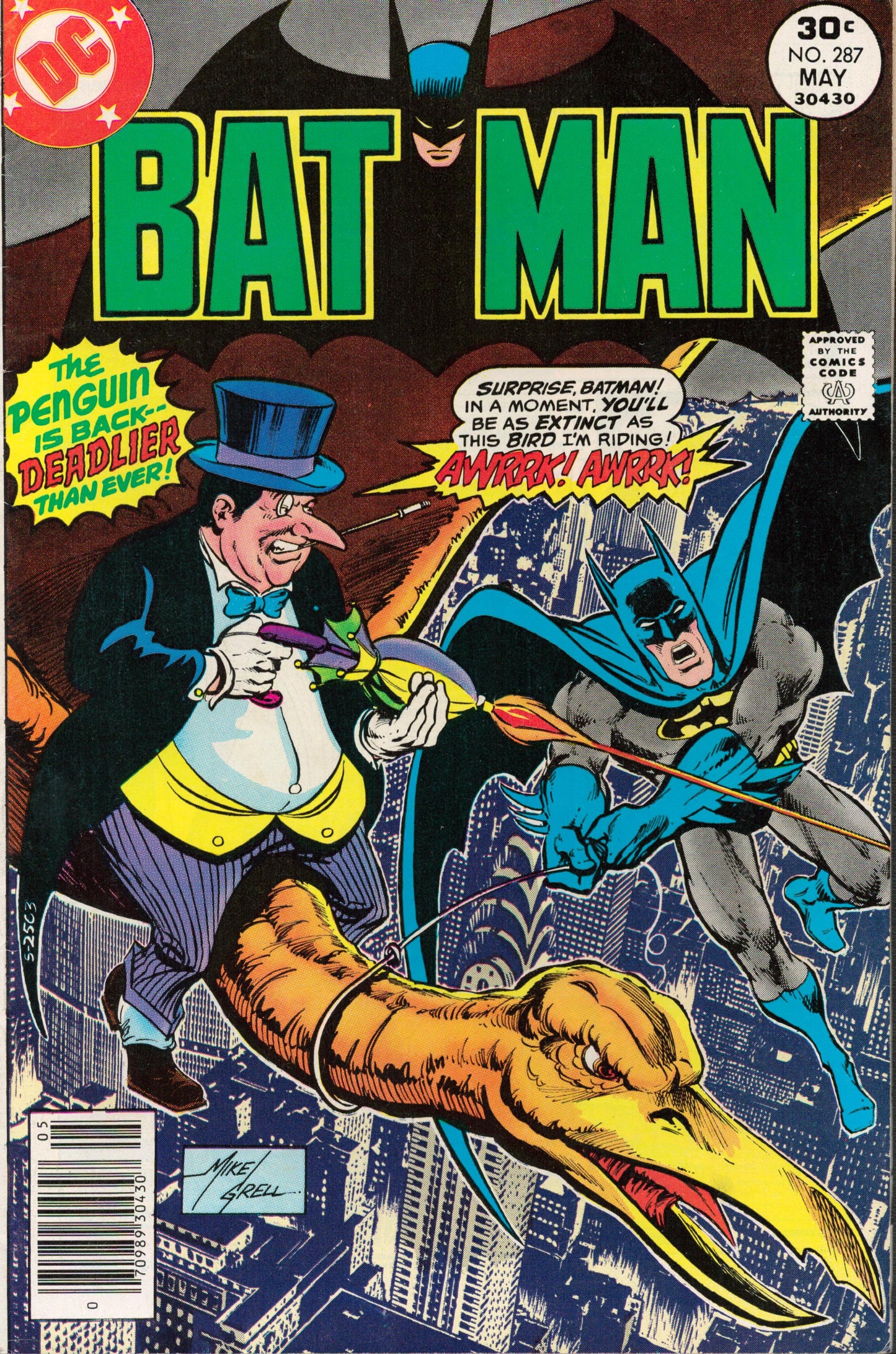 Batman #287 1977