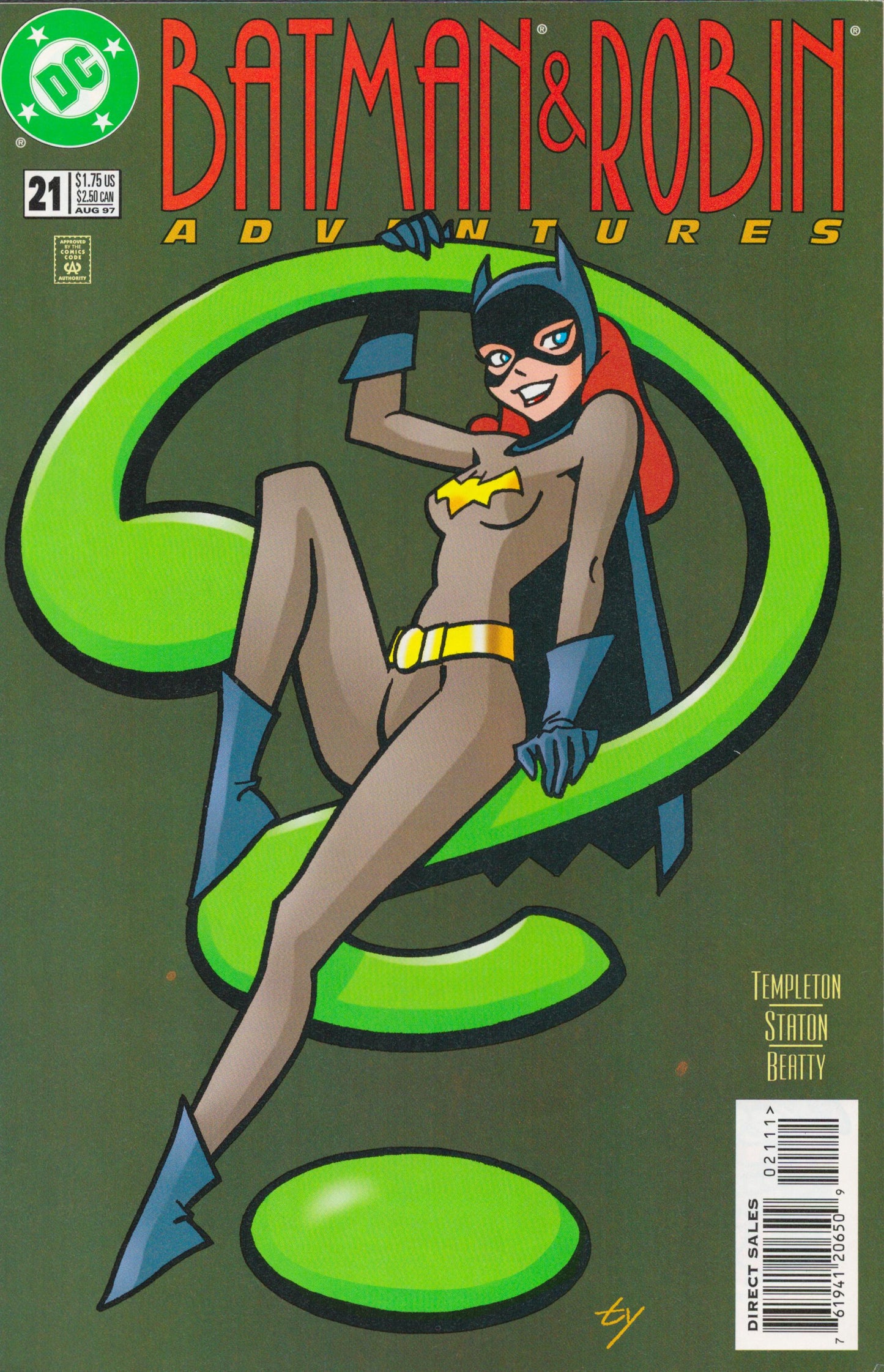 Batman & Robin Adventures #21 1997
