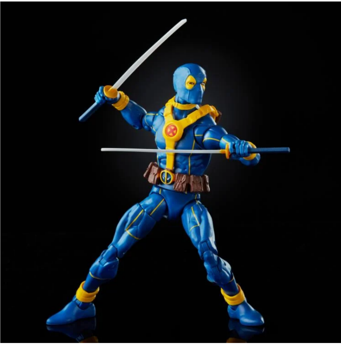 Hasbro: Marvel Legends Deadpool (Blue) Action Figure (Strong Guy BAF)