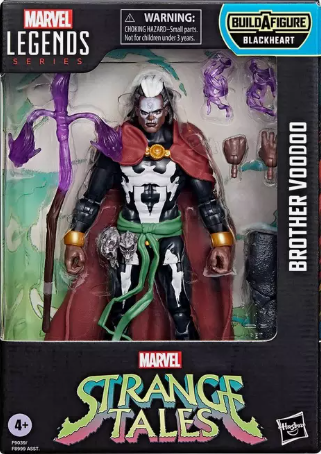 Hasbro: Strange Tales Marvel Legends - Brother Voodoo Action Figure (Blackheart BAF)