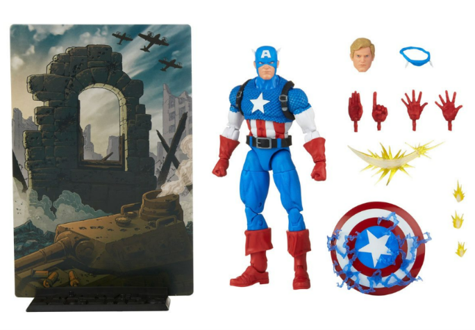Hasbro: Marvel Legends 20th Anniversary Series Captain America Action Figure