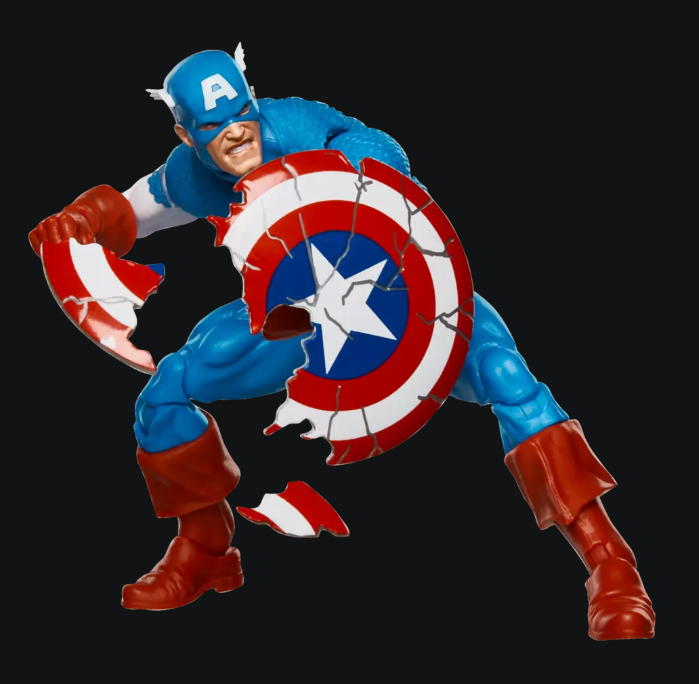 Hasbro: Secret Wars Marvel Legends - Captain America Action Figure