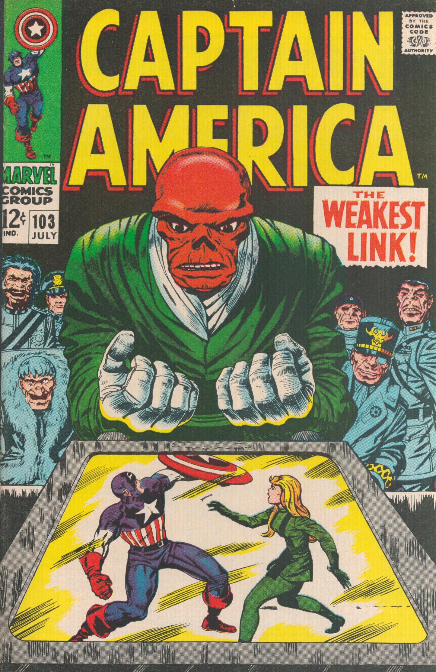 Captain America #103 1968