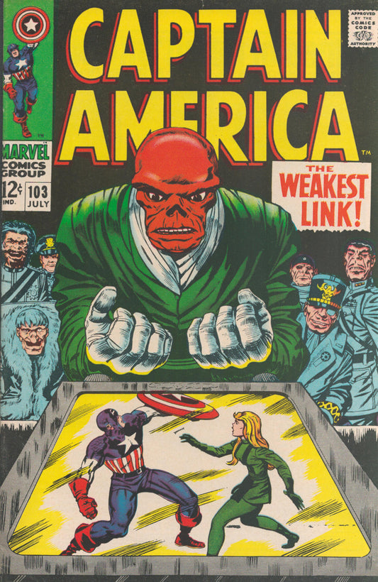 Captain America #103 1968