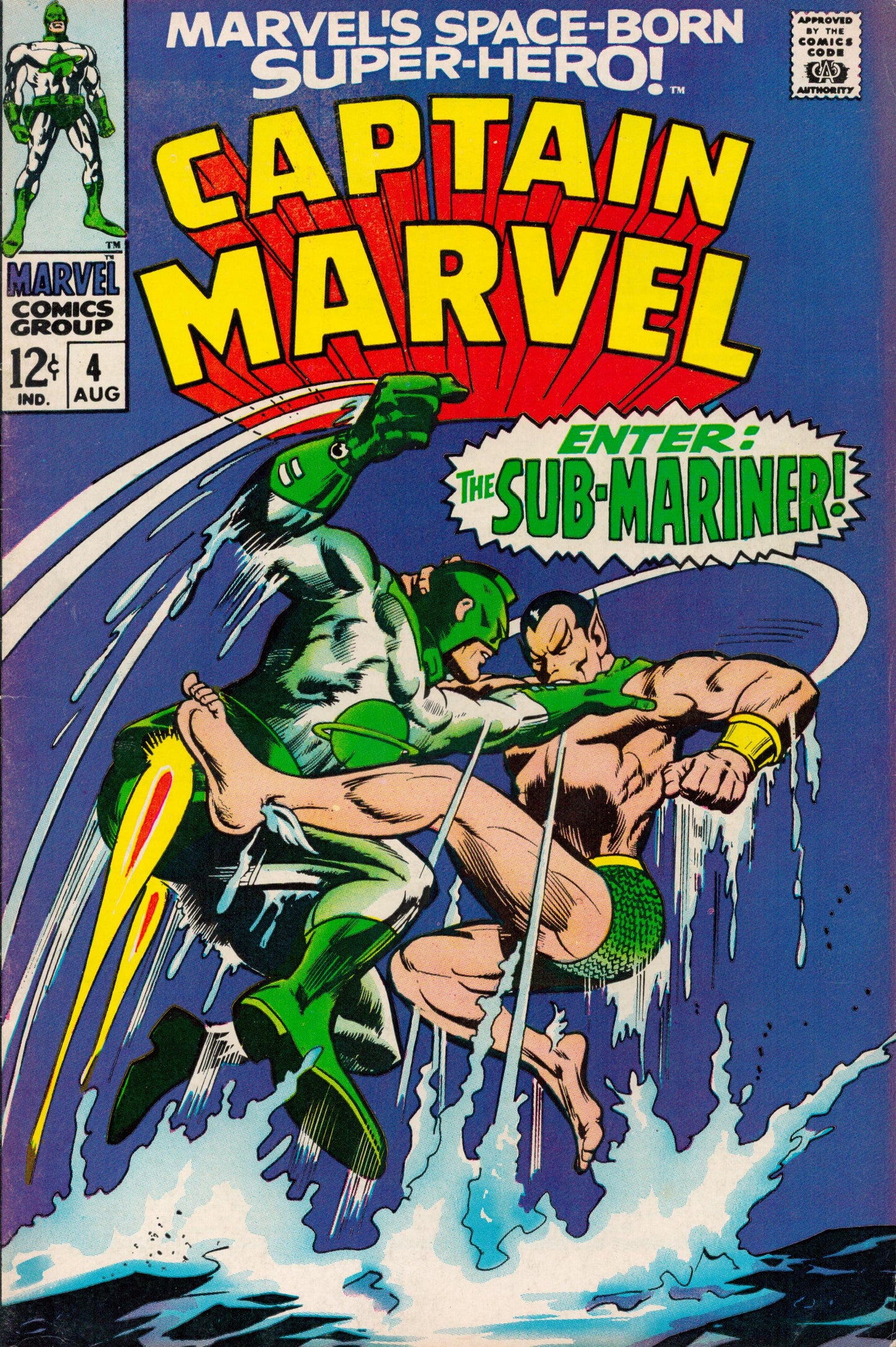 Captain Marvel #4 1968