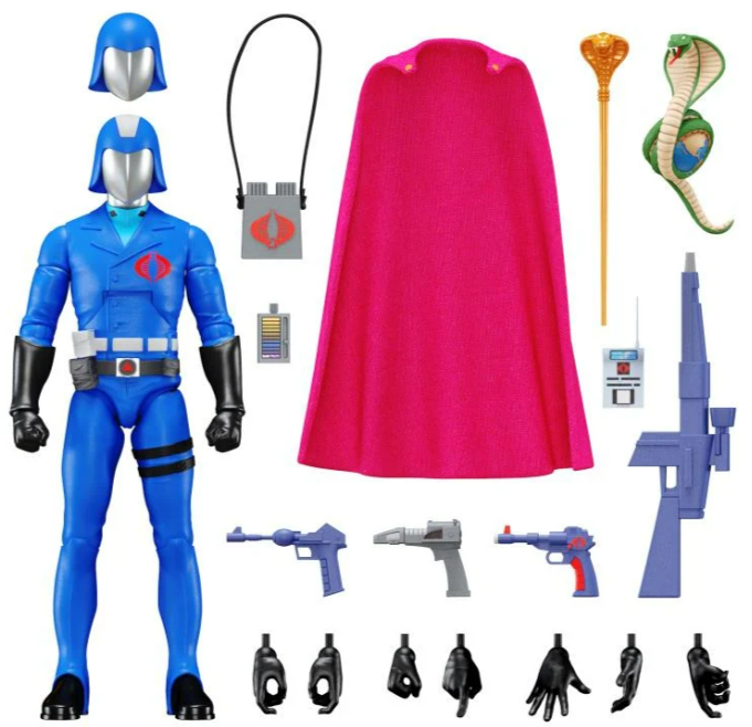 Super 7: G.I. Joe ULTIMATES! Cobra Commander Action Figure