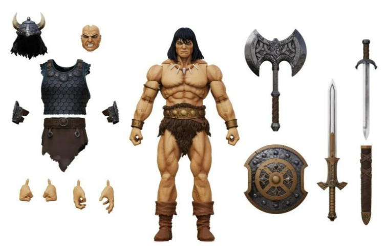 Boss Fight Studio: Conan the Barbarian Reaver of the Black Coast- Epic H.A.C.K.S. Action Figure