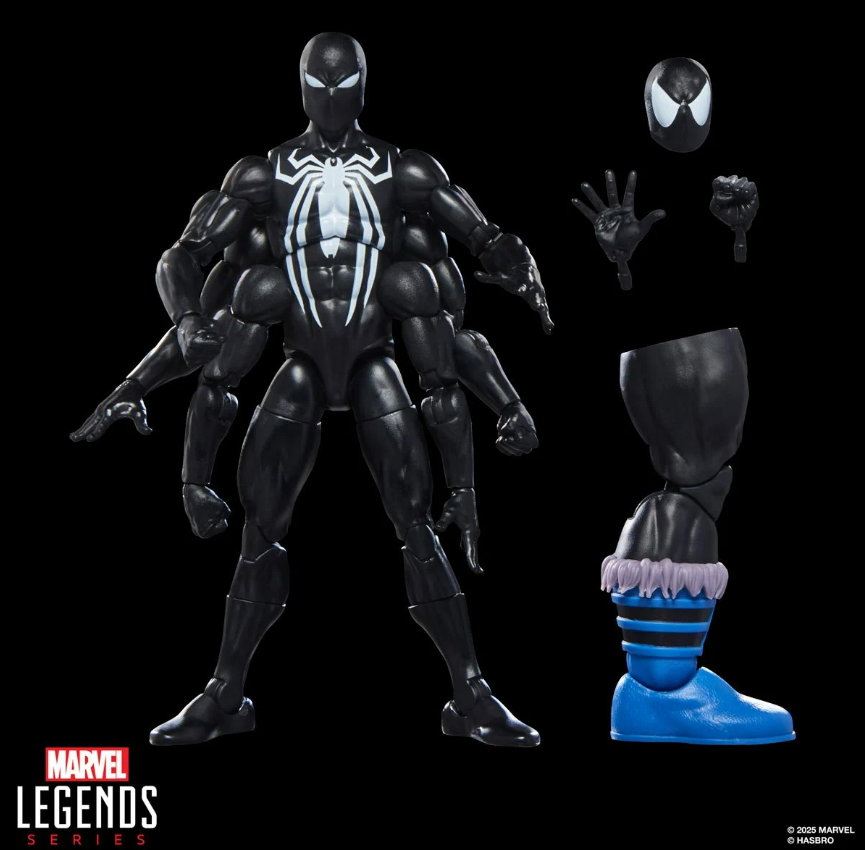 Hasbro: The Avengers Marvel Legends Dark Avenger Spider-Man Action Figure