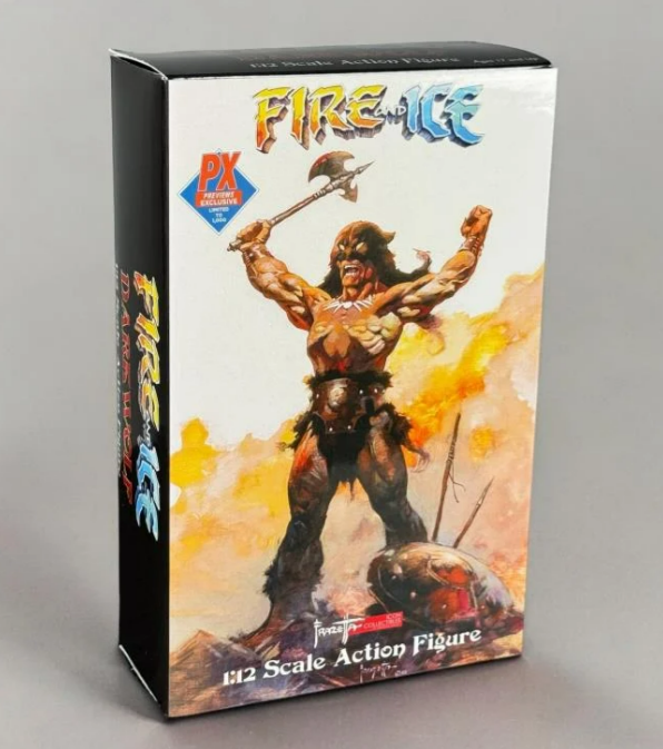 Frazetta Girls: Fire & Ice - Darkwolf (Animated Version) Action Figure Previews Exclusive