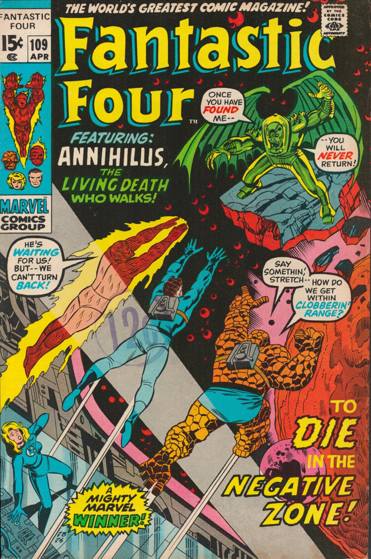 Fantastic Four #109 1971