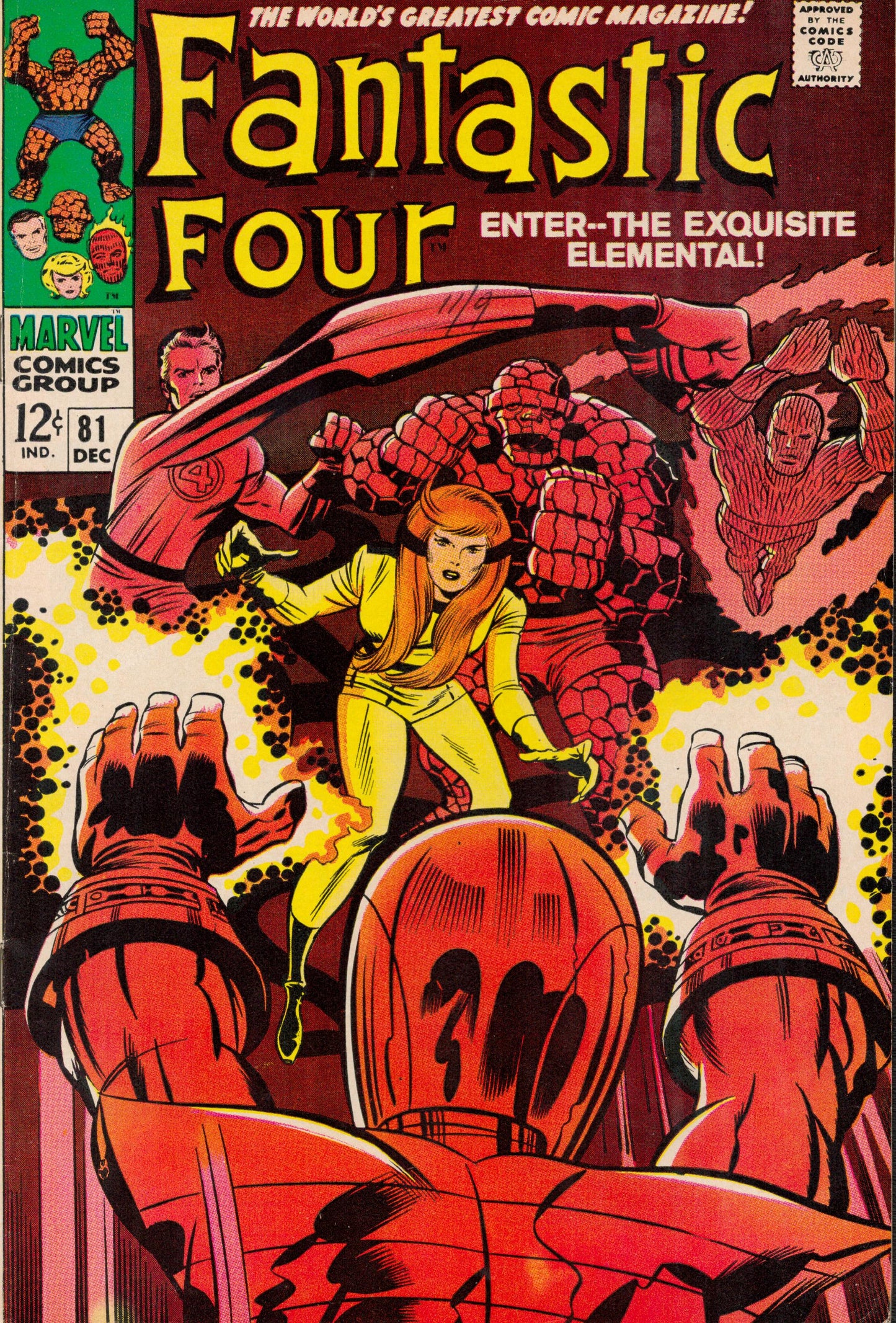 Fantastic Four #81 1968