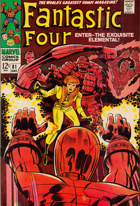 Fantastic Four #81 1968