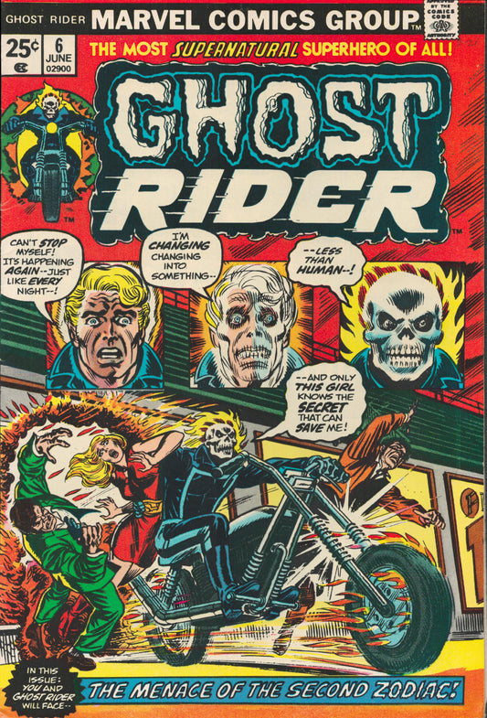 Ghost Rider #6 1974