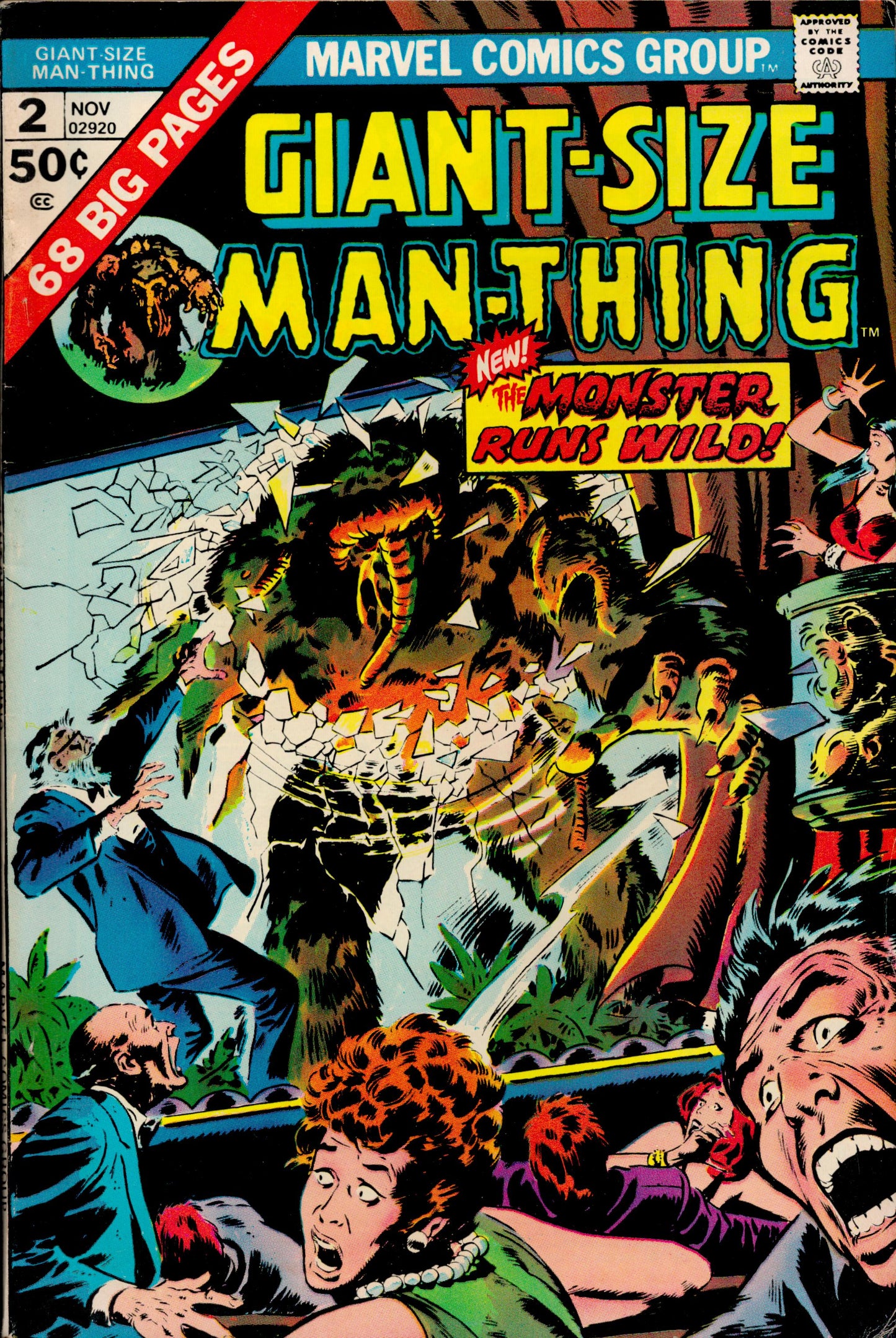 Giant-Size Man Thing #2 1974
