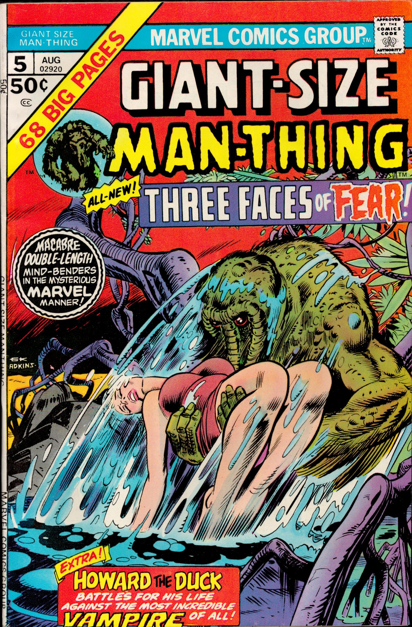 Giant-Size Man-Thing #5 1975