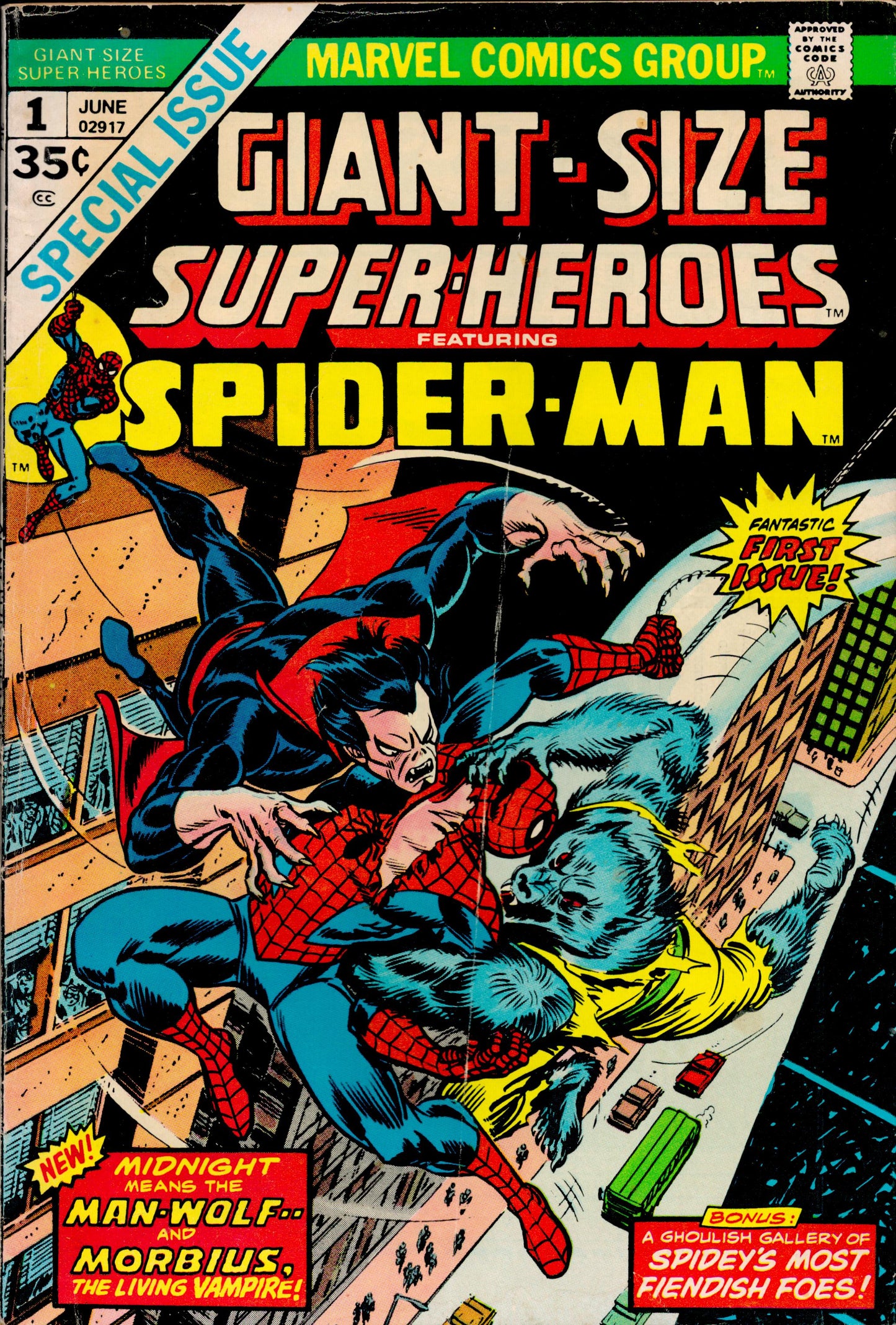 Giant-Size Superheroes Featuring Spider-Man #1 1974