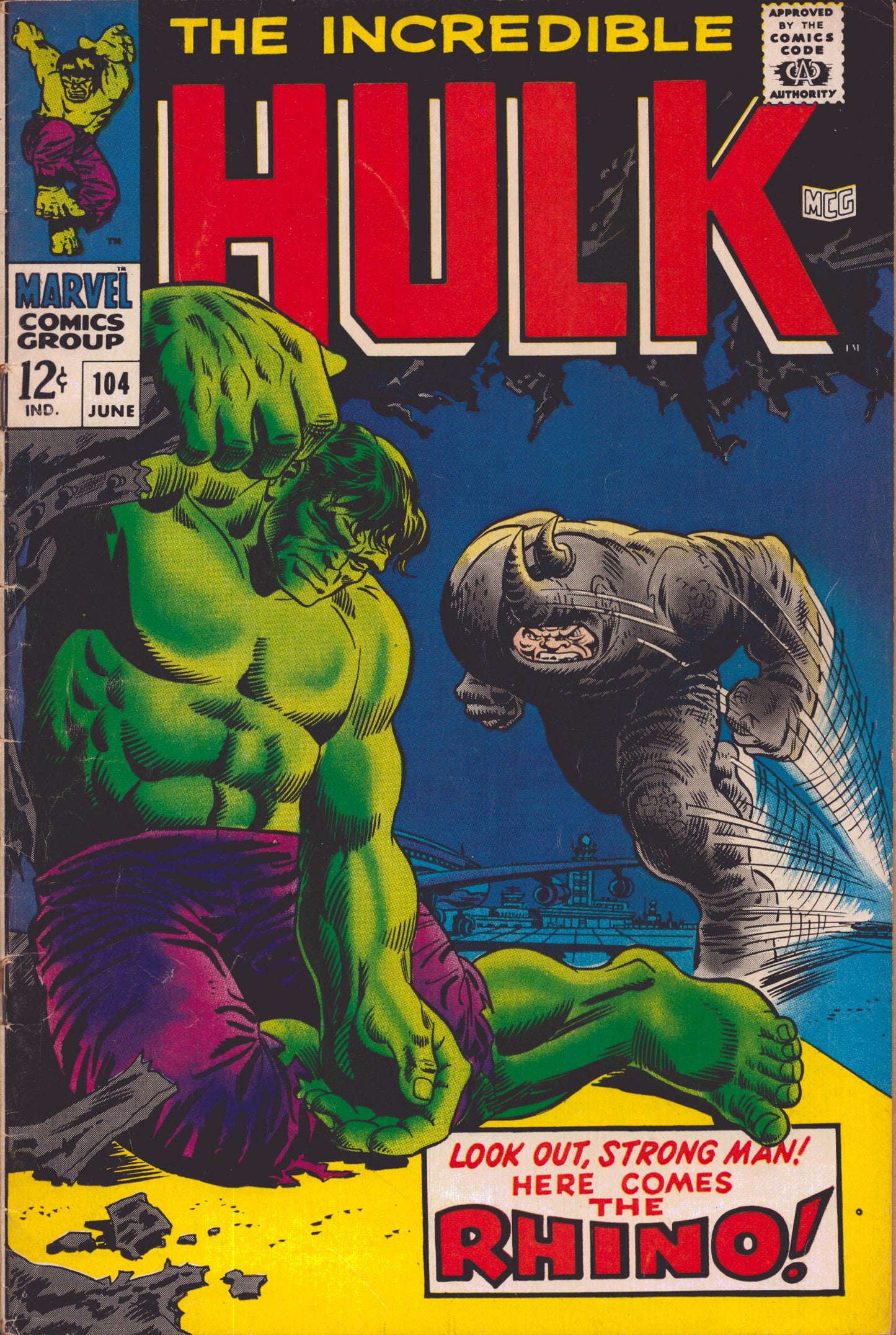 Incredible Hulk #104 1968