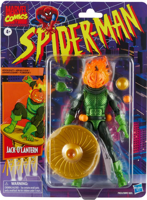 Hasbro: Spider-Man Marvel Legends Retro Collection - Jack O'Lantern Action Figure