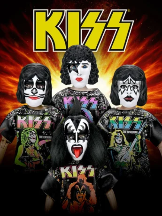 Neca: Ben Cooper - KISS Costume Set of Four 6-Inch Clothed Figures