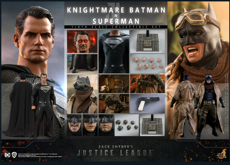 Hot Toys: Knightmare Batman and Superman Sixth Scale Premium Figure Set