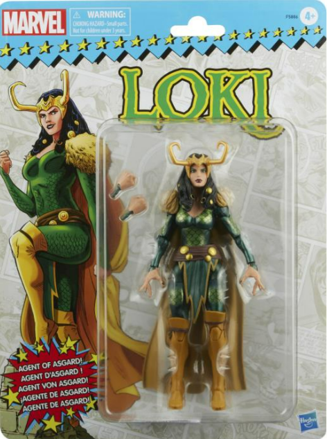 Hasbro: Marvel Legends Retro Collection - Loki Agent of Asgard Action Figure