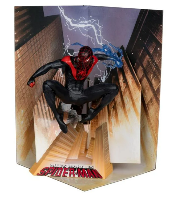 McFarlane Toys: Marvel Comics Spider-Man (Miles Morales: Spider-Man #1) 1/10 Scale Figure