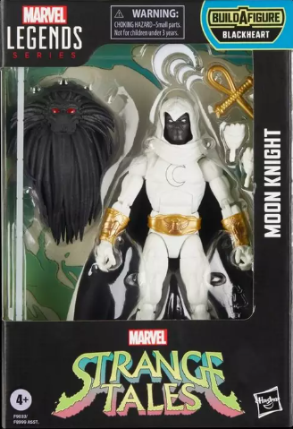 Hasbro: Strange Tales Marvel Legends - Moon Knight Action Figure (Blackheart BAF)