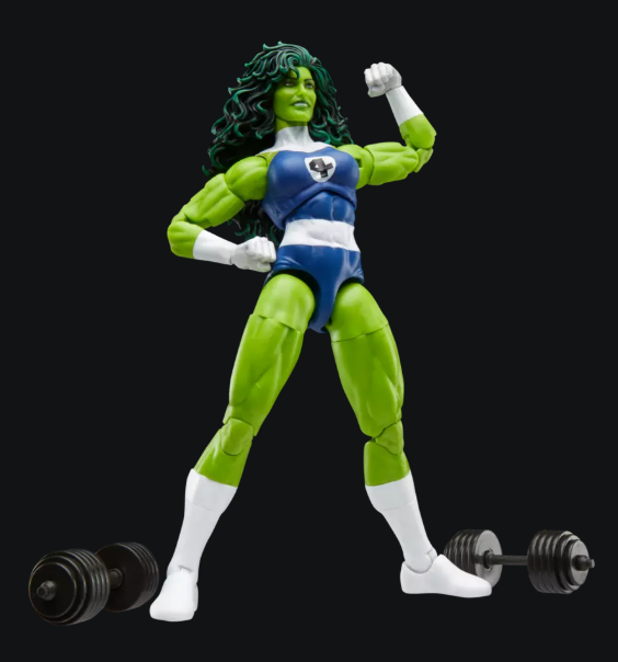 Hasbro: Fantastic Four Marvel Legends Retro Collection She-Hulk Action Figure