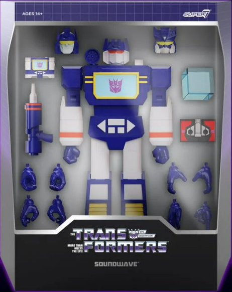 Super 7: Transformers Ultimates! - Soundwave Action Figure