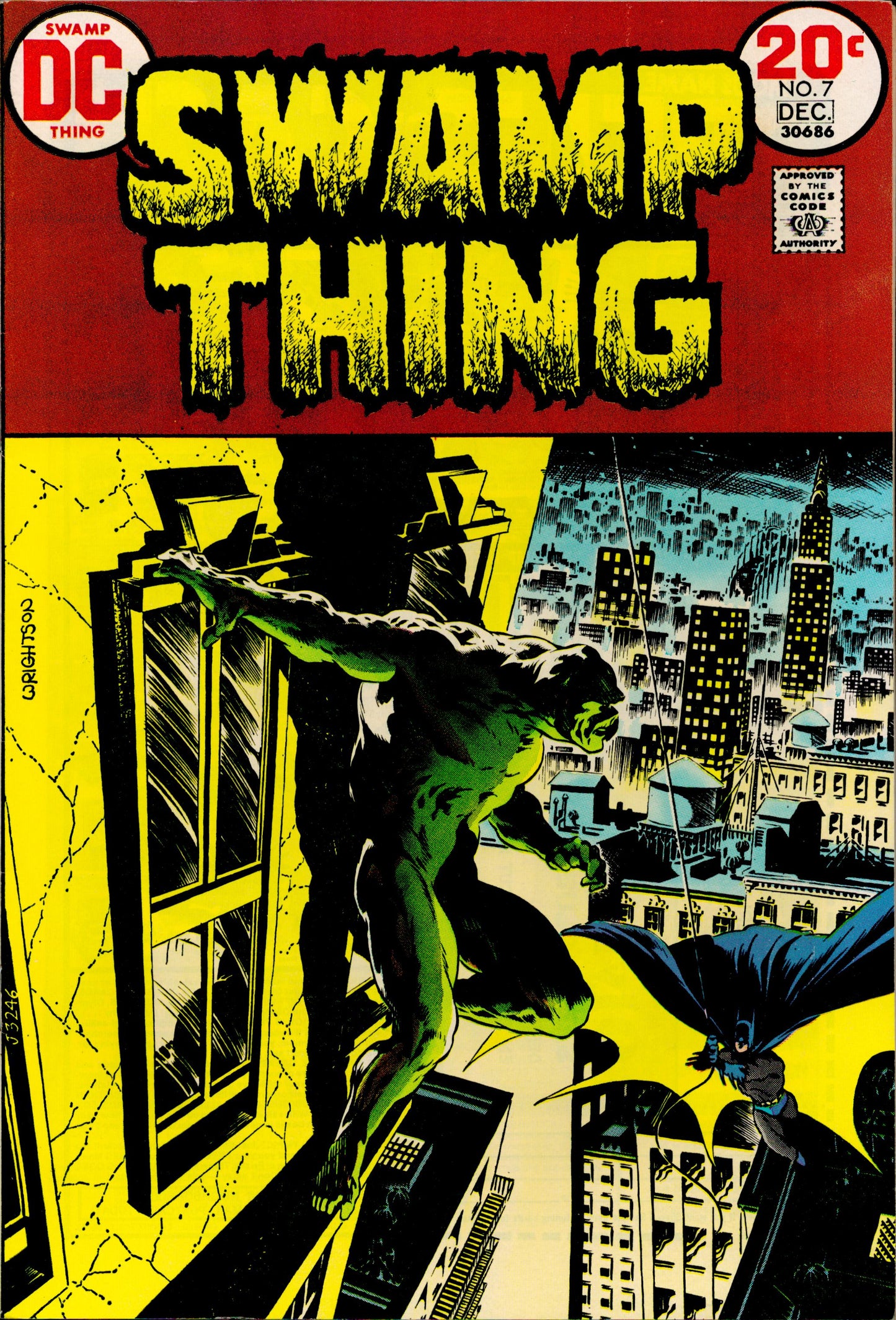 Swamp Thing # 7 1973