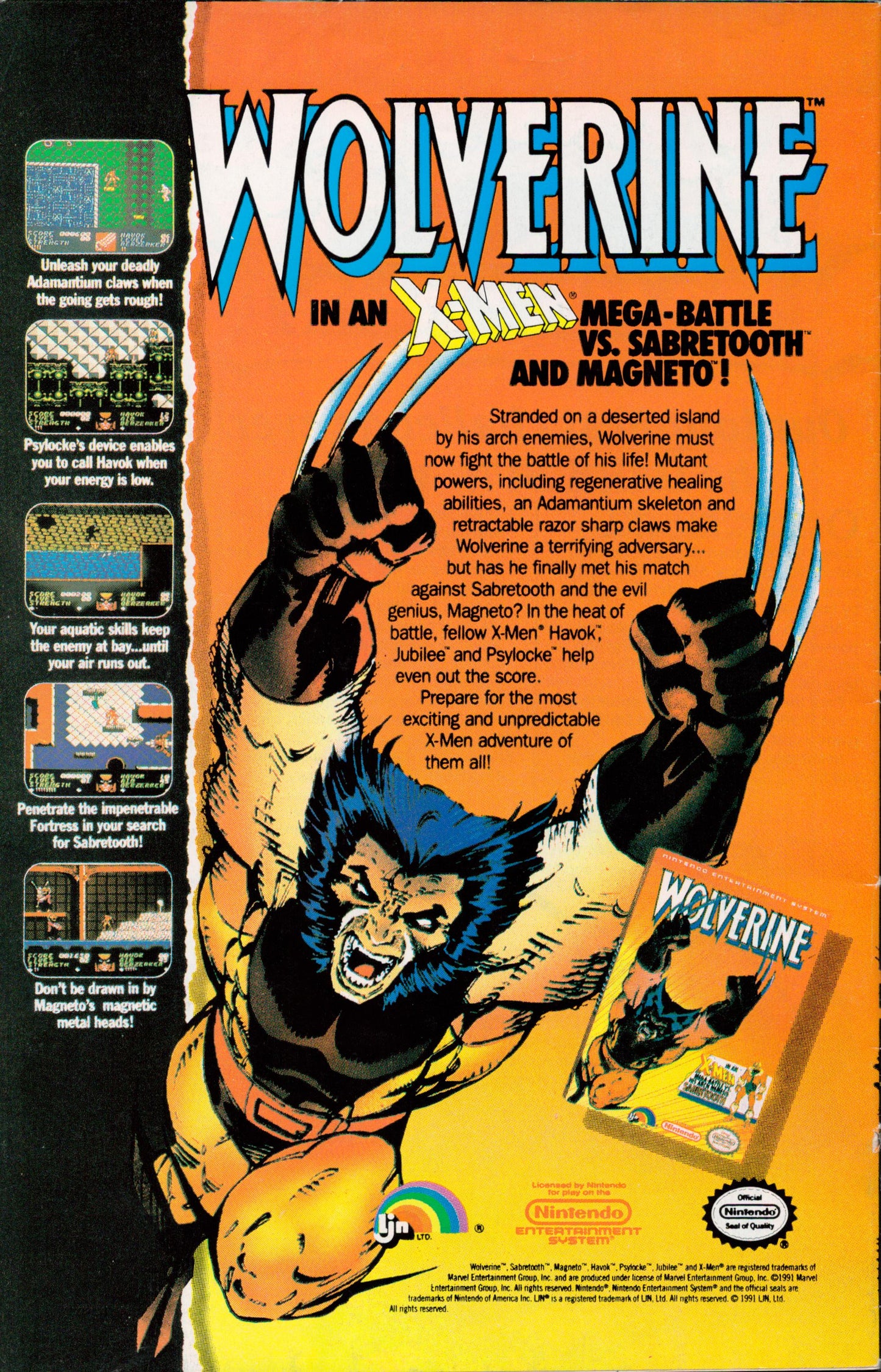 Uncanny X-Man # 282 1991