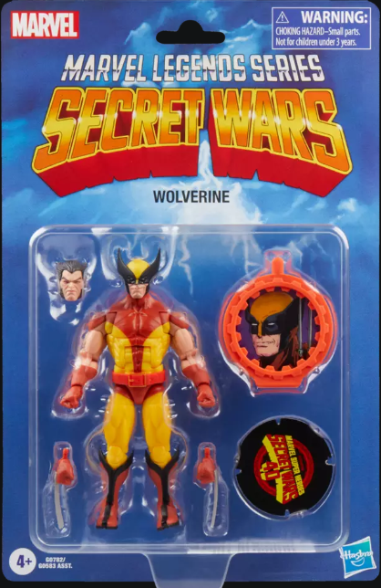 Hasbro: Secret Wars Marvel Legends - Wolverine Action Figure