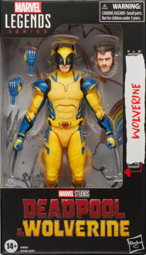 Hasbro: Deadpool & Wolverine Marvel Legends - Wolverine Action Figure