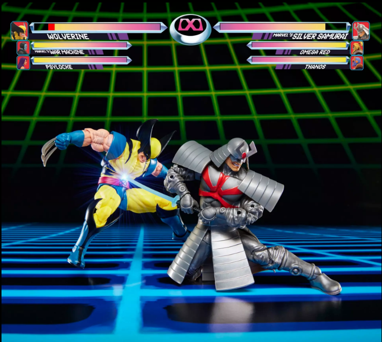 Hasbro: Marvel Legends Gamerverse Wolverine vs. Silver Samurai Action Figure Two-Pack