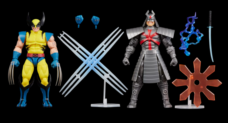 Hasbro: Marvel Legends Gamerverse Wolverine vs. Silver Samurai Action Figure Two-Pack