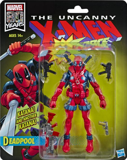 Hasbro: Marvel Comics 80th Anniversary Marvel Legends Deadpool Action Figure