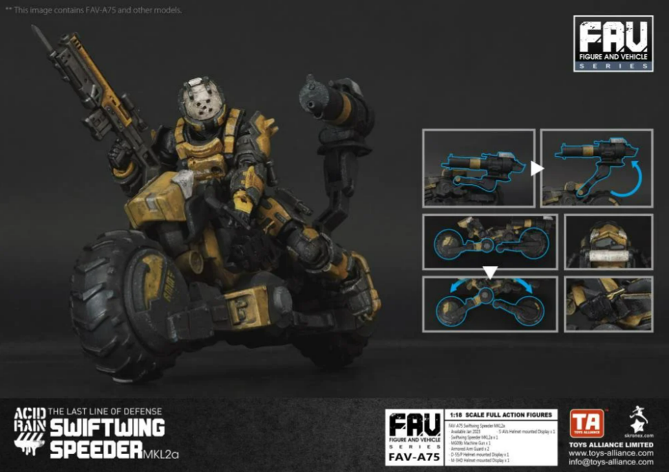Toys Alliance: Acid Rain - FAV-A75 Swiftwing Speeder MKL2a Vehicle