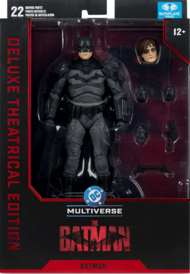 McFarlane Toys: The Batman - 2022 DC Multiverse Batman (Deluxe Theatrical Edition) Action Figure