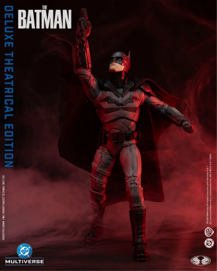 McFarlane Toys: The Batman - 2022 DC Multiverse Batman (Deluxe Theatrical Edition) Action Figure