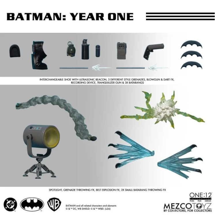 Mezco Toyz: Batman: Year One One:12 Collective Batman Action Figure