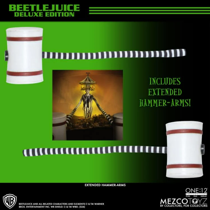 Mezco: Beetlejuice (1988) One:12 Collective Beetlejuice Deluxe Edition