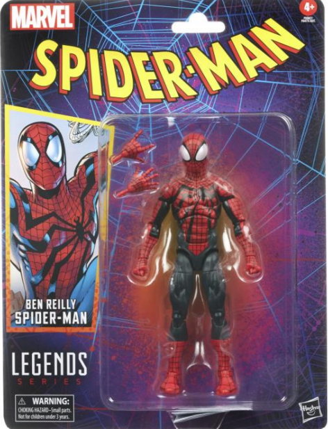 Hasbro: The Amazing Spider-Man Marvel Legends Spider-Man (Ben Reilly) Action Figure