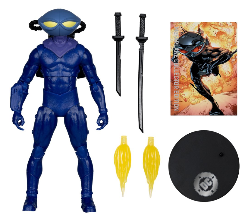 McFarlane Toys: DC Classic DC Multiverse Collector Edition Black Manta (Platinum Variant) Action Figure