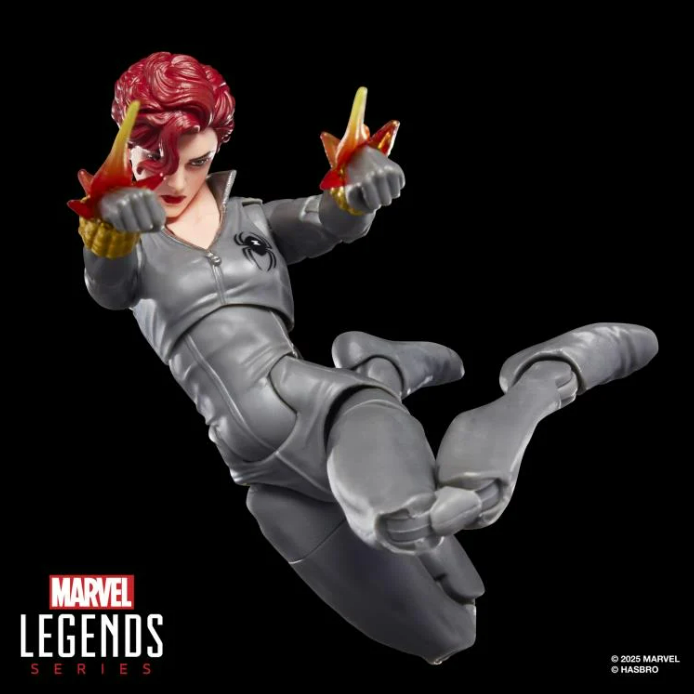 Hasbro: Mini-Comics The Uncanny X-Men #268 Marvel Legends Black Widow Action Figure