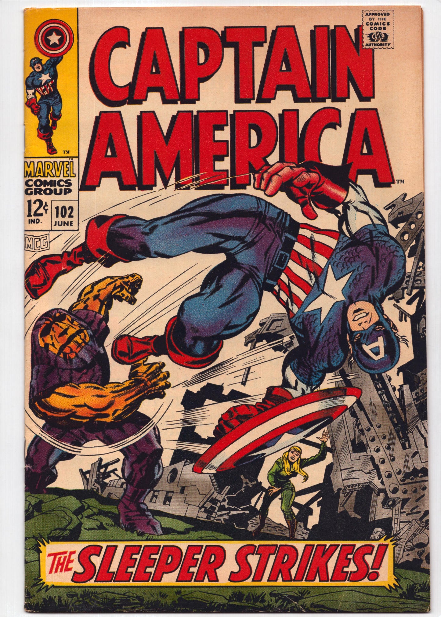 Captain America #102 - 1968