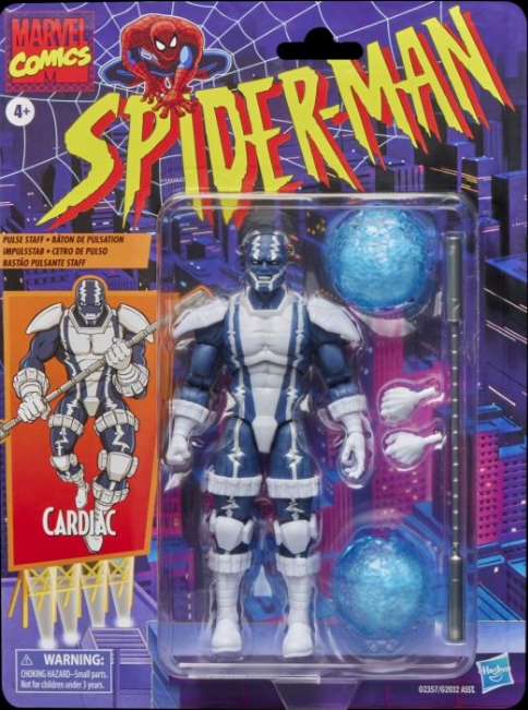 Hasbro: Spider-Man Marvel Legends Retro Collection - Cardiac Action Figure