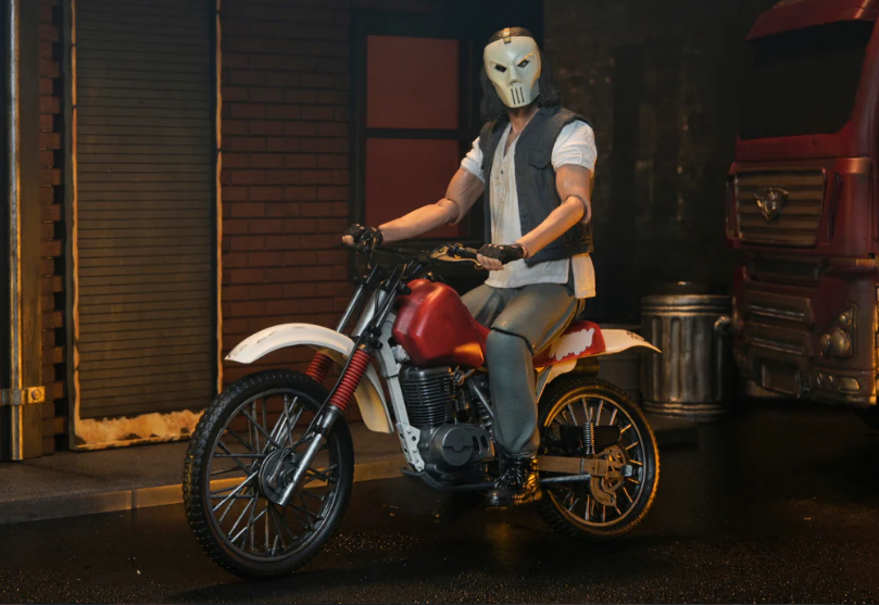 Neca: Teenage Mutant Ninja Turtles (1990 Movie) - Casey Jones with Dirt Bike Action Figure