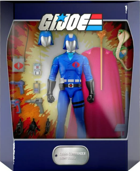 Super 7: G.I. Joe ULTIMATES! Cobra Commander Action Figure
