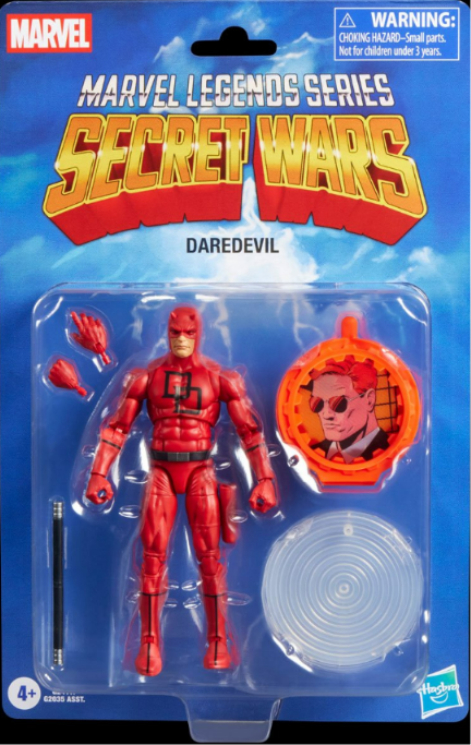 Hasbro: Secret Wars Marvel Legends - Daredevil Action Figure